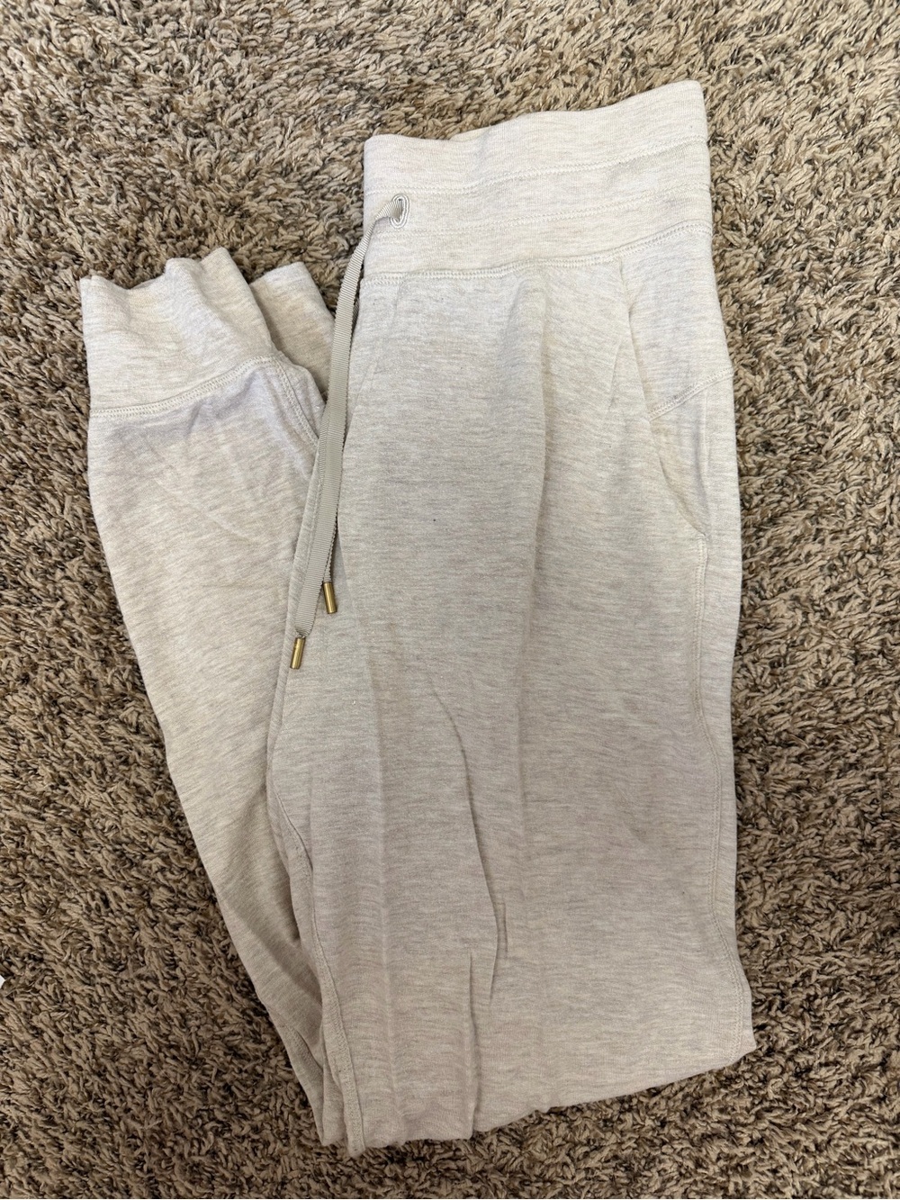 lululemon athletica Heathered Cream Sweatshirt